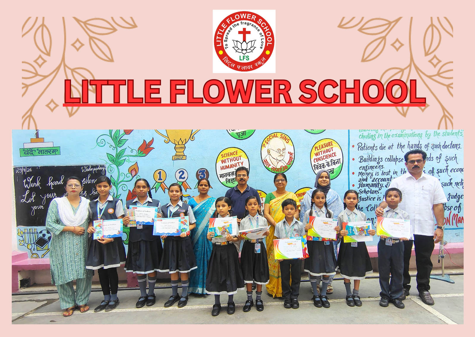 Calligraphy and Drawing Competition Participants